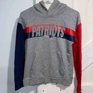 Boys Nike NFL Patriots Hooded Sweatshirt